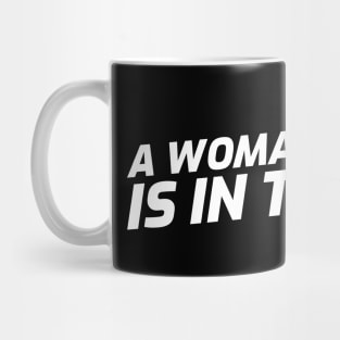 A Woman's Place is in the Lab Mug